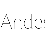 Andes Rounded