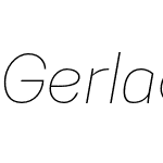 Gerlach Sans 201