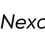 Nexa Regular Italic