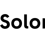 Solomon Sans Bold