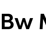 Bw Modelica