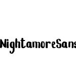 Nightamore Sans