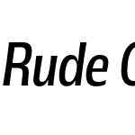 Rude Condensed