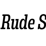 Rude Slab ExtraCondensed