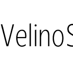 Velino Sans Condensed