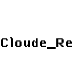 Cloude Regular 1.0