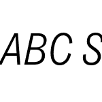 ABC Social Condensed