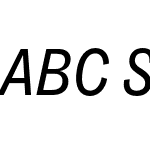 ABC Social Condensed
