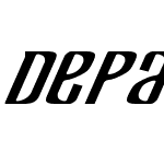 Department H Expanded Italic