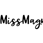 Miss Magnolia Script