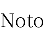 Noto Serif CJK TC