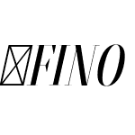 FinoTitle-Italic