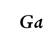 GaraldaDb-Italic