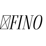 Fino-LightItalic