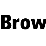 BrownW04-ExtraBold