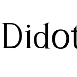 Didot - Musical symbol type