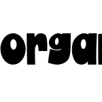 Organic Things Font