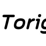 Toriga Bold