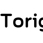 Toriga Bold