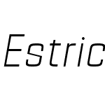 EstrictaLightItalicW10-Rg