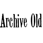 Archive Old Style Condensed