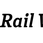 RailW00-BoldItalic