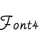 Font4