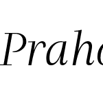 Praho Pro Light Italic