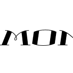 MONA LISA SERIF SemiBold Italic