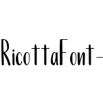 Ricotta Font