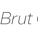 Brut Grotesque