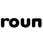 rounded font