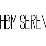 HBM Serenity Sans Title