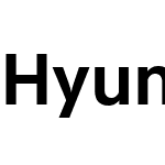 Hyundai Sans Text CN