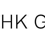 HK Grotesk Light