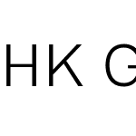 HK Grotesk Light