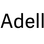 Adelle Sans CHI
