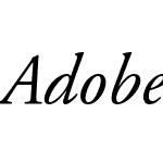 Adobe Garamond