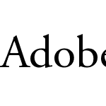 Adobe Garamond