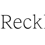 Reckless Neue