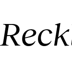 Reckless Neue