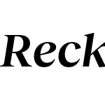 Reckless Neue