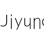 JiyunoTsubasaFont