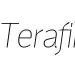 Terafile Italic