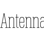 Antenna Serif Extra Condensed