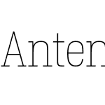 Antenna Serif Condensed