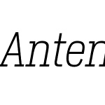 Antenna Serif Condensed