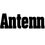 Antenna Serif Compressed