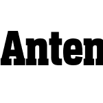 Antenna Serif Extra Condensed