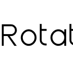 Rotato Sans